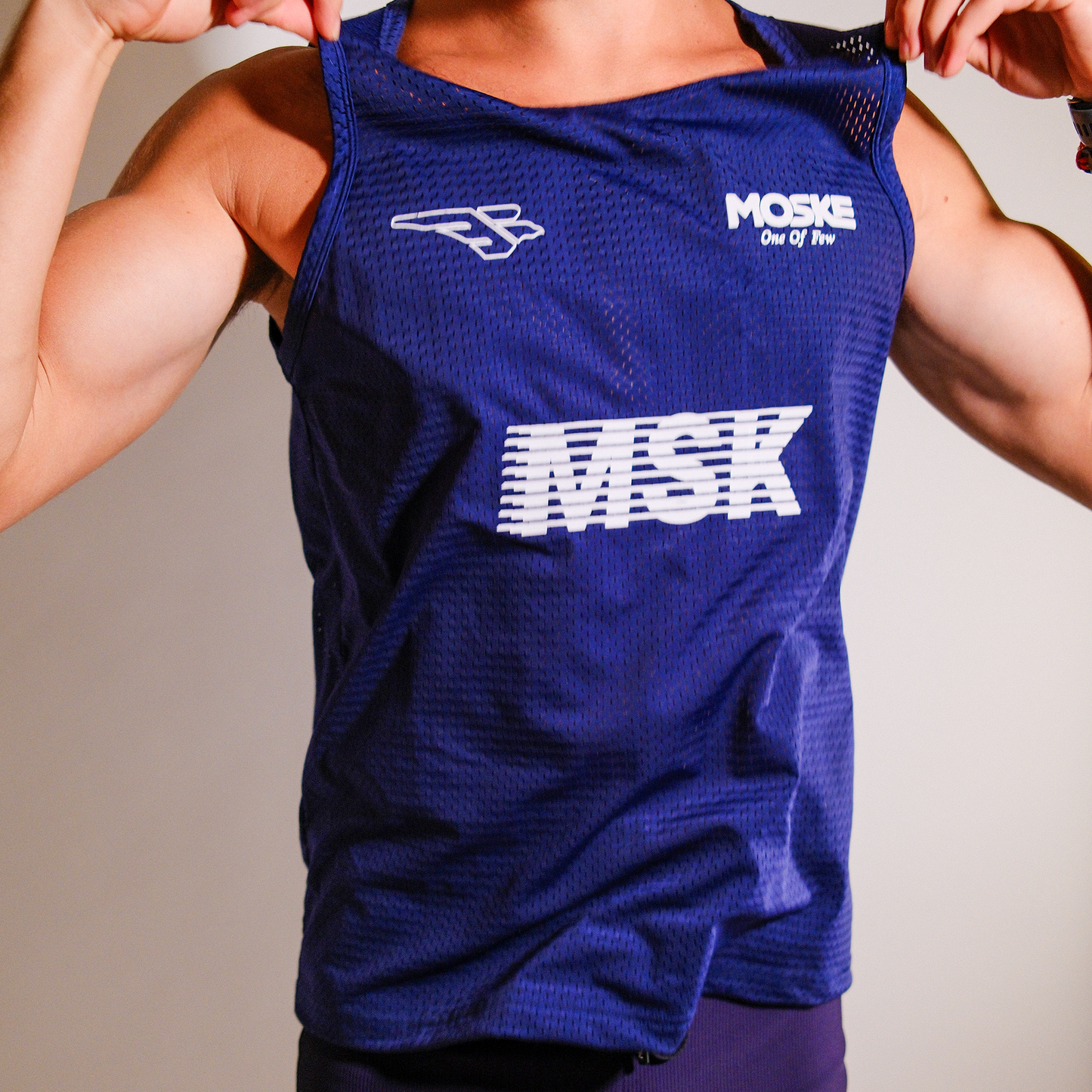 Camiseta técnica azul