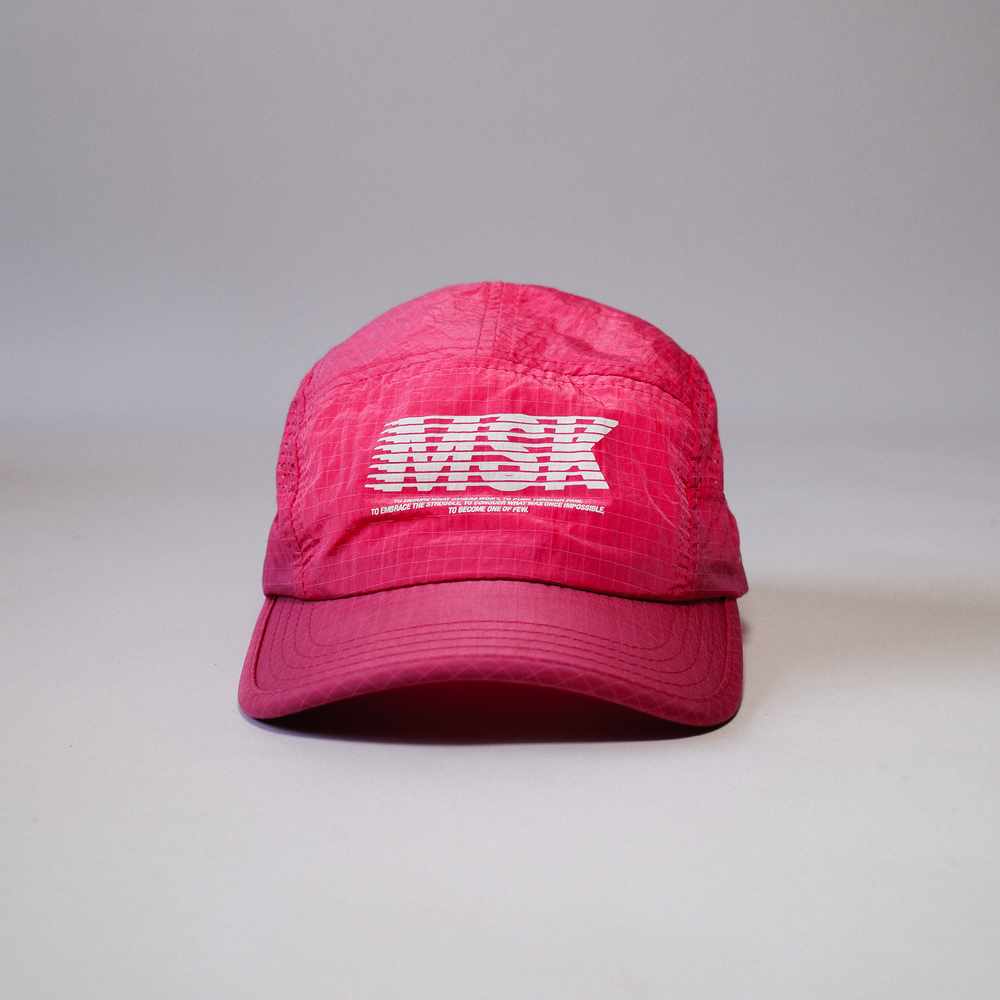 Gorra tecnica rosa