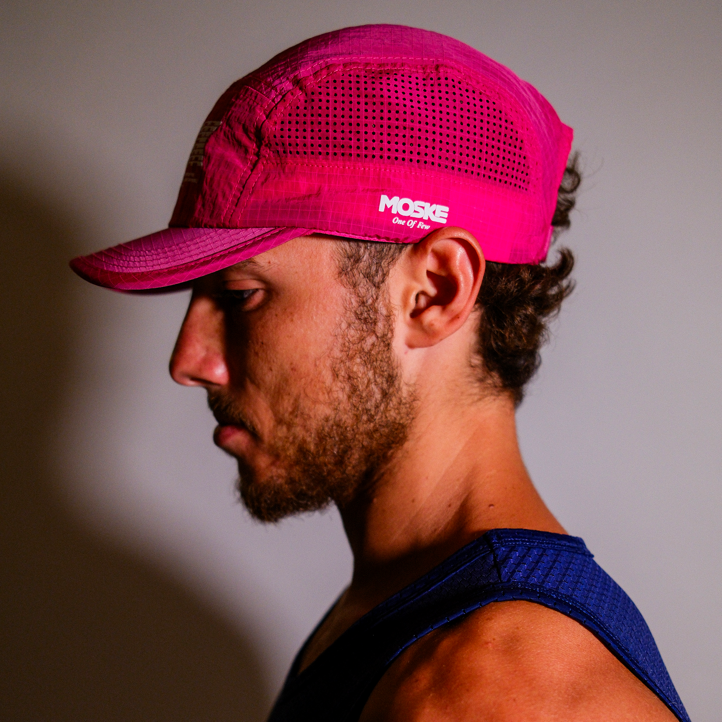 Gorra tecnica rosa