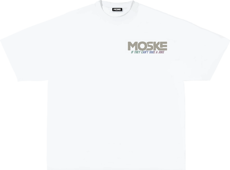 MOSKE FCKM WHITE TEE